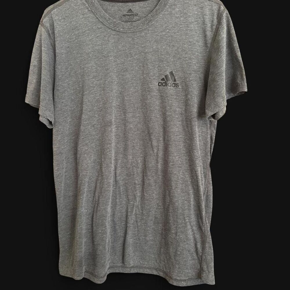 Adidas Men's Grey T-shirt